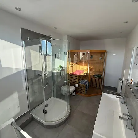 Apartmán Penthouse Mit Sauna, Jacuzzi & Tischkicker