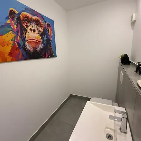 Penthouse Mit Sauna, Jacuzzi & Tischkicker Apartmán