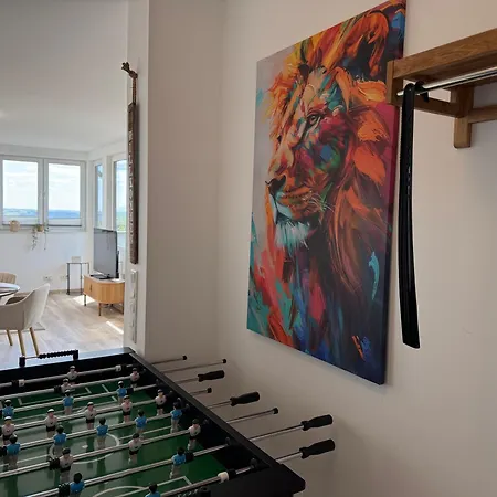 Penthouse Mit Sauna, Jacuzzi & Tischkicker * Bergneustadt