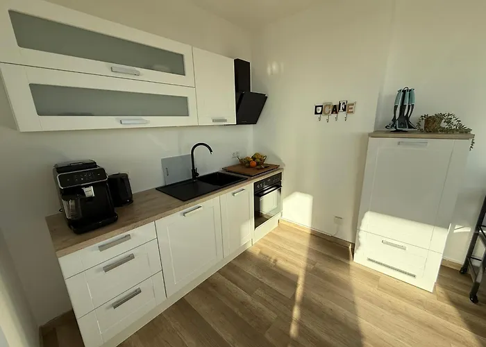 Penthouse Mit Sauna, Jacuzzi & Tischkicker Daire