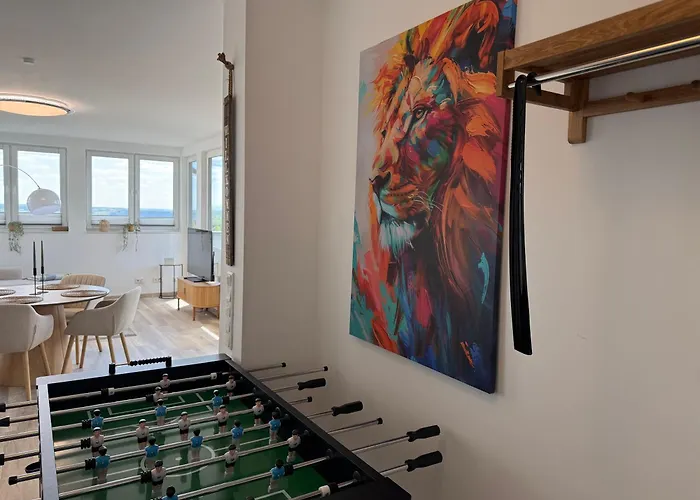 Penthouse Mit Sauna, Jacuzzi & Tischkicker * Bergneustadt